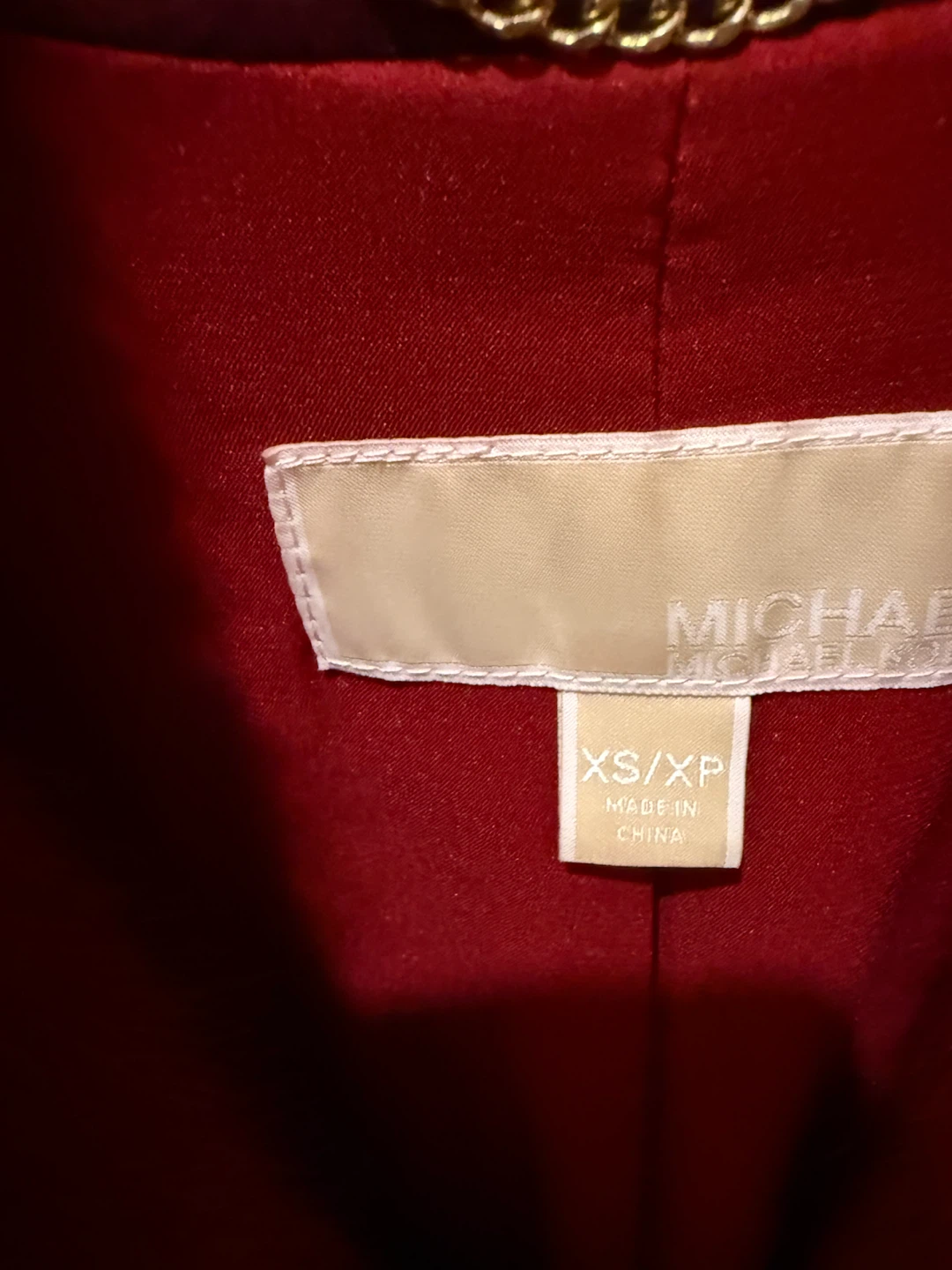 Michael Kors Red Faux Fur Jacket - photo 4