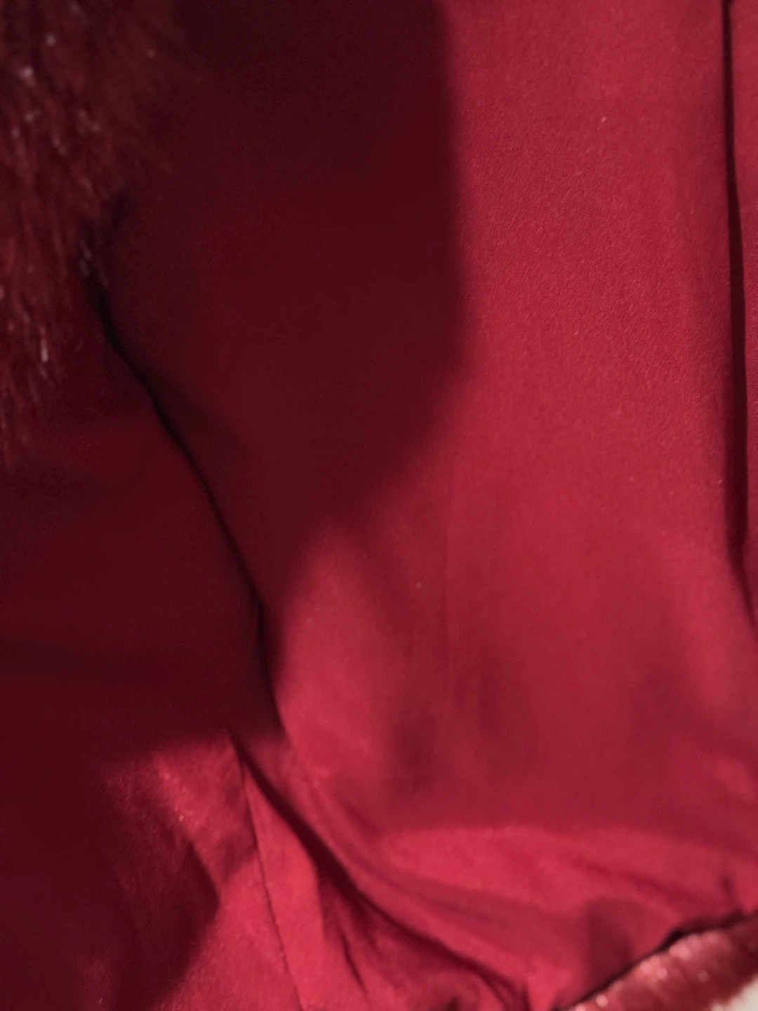 Michael Kors Red Faux Fur Jacket - photo 5