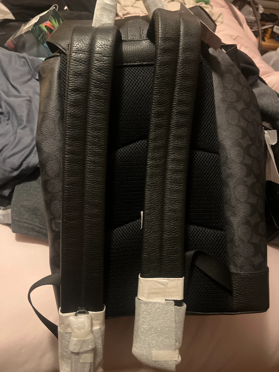 Coach Warner Backpack QB/Charcoal/Black - photo 3