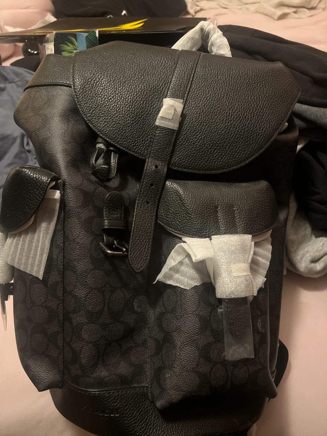 Coach Warner Backpack QB/Charcoal/Black - photo 5