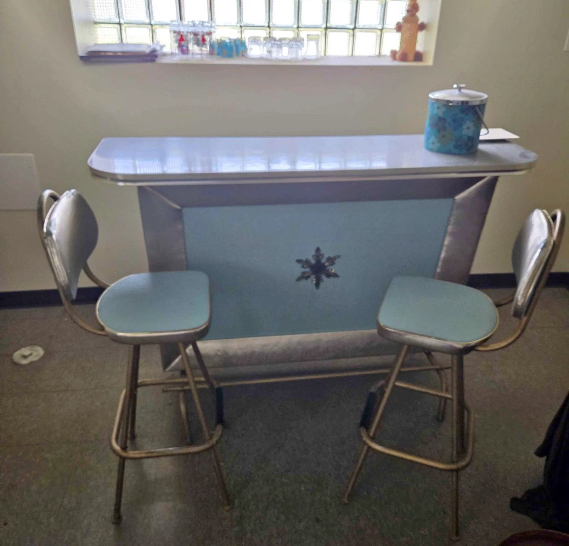 Vintage Mid-Century Modern Home Bar Set