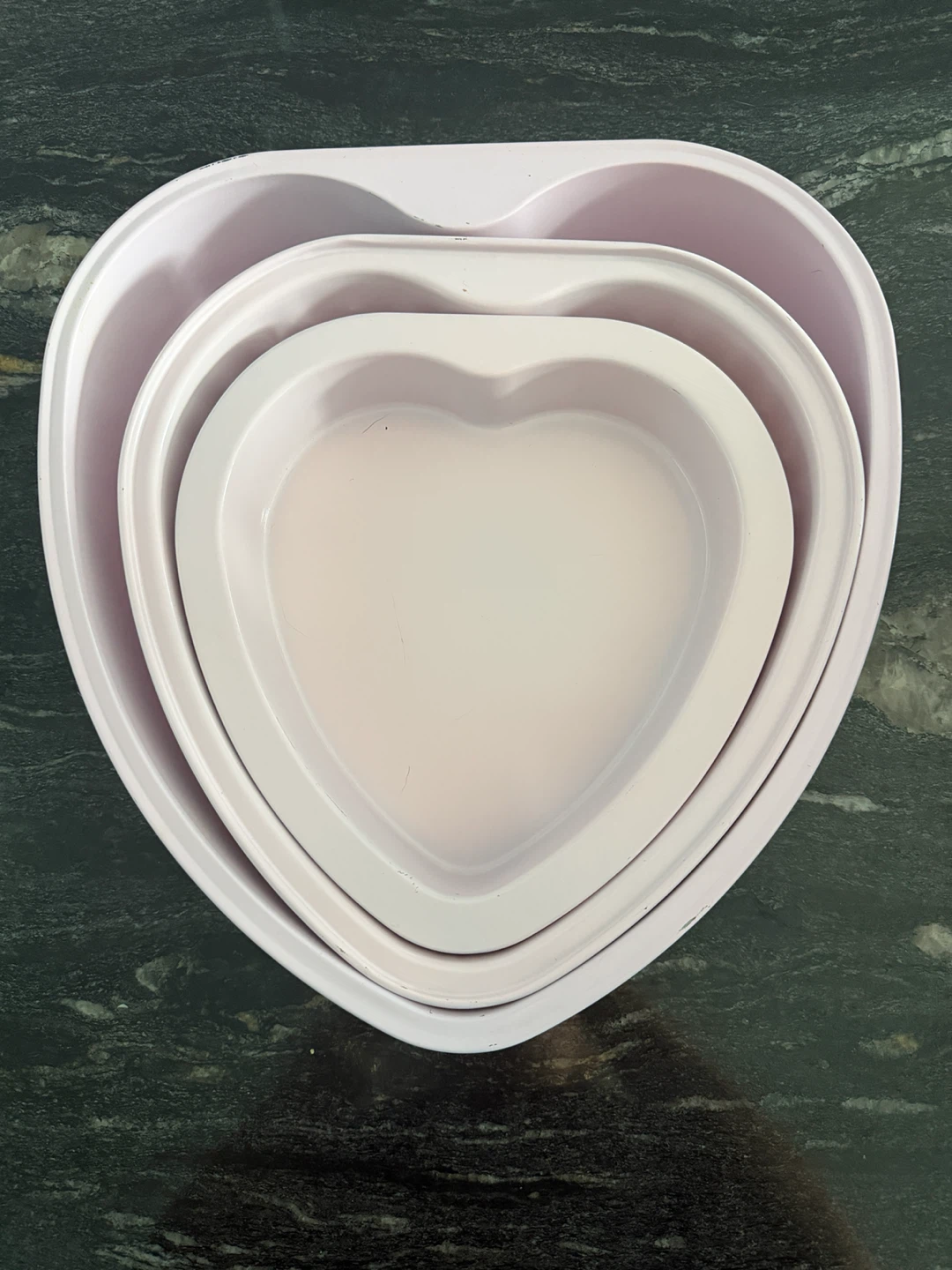 Set of 3 Heart Shaped Cake Pans