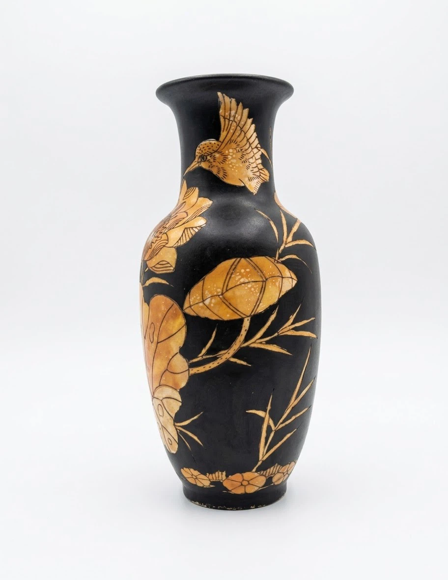 Antique Asian Ceramic Vase - Vintage - photo 2