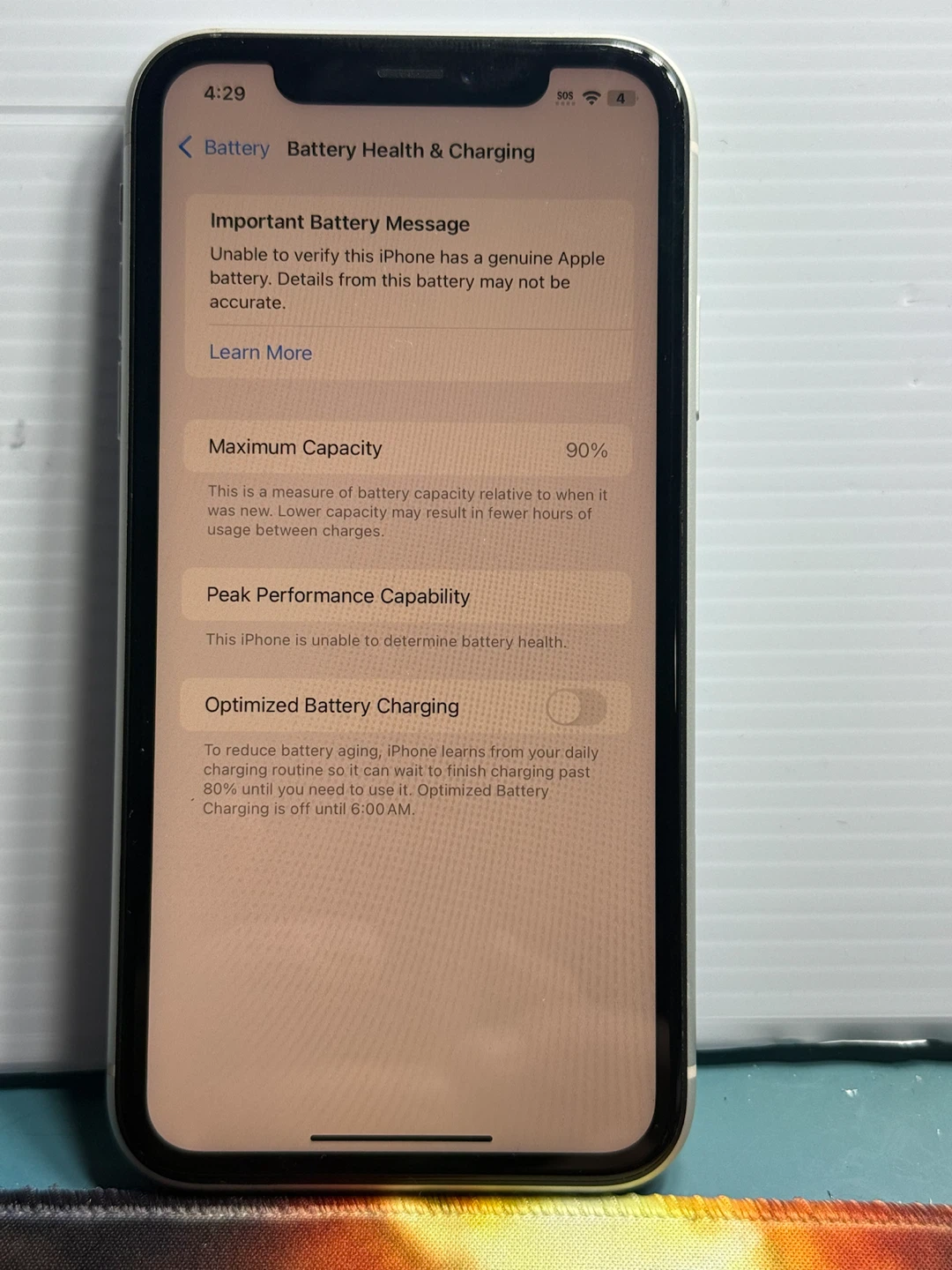 Apple iPhone XR 128GB White - photo 4