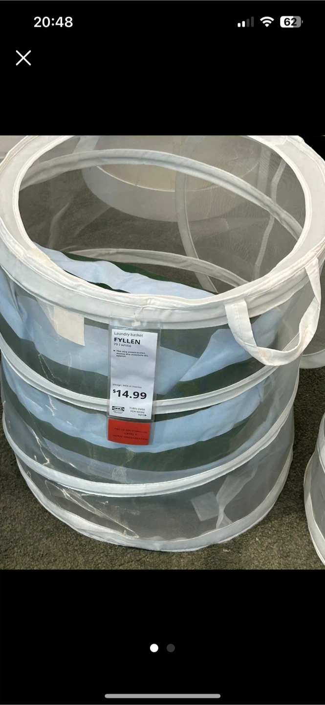IKEA FYLLEN Laundry Basket