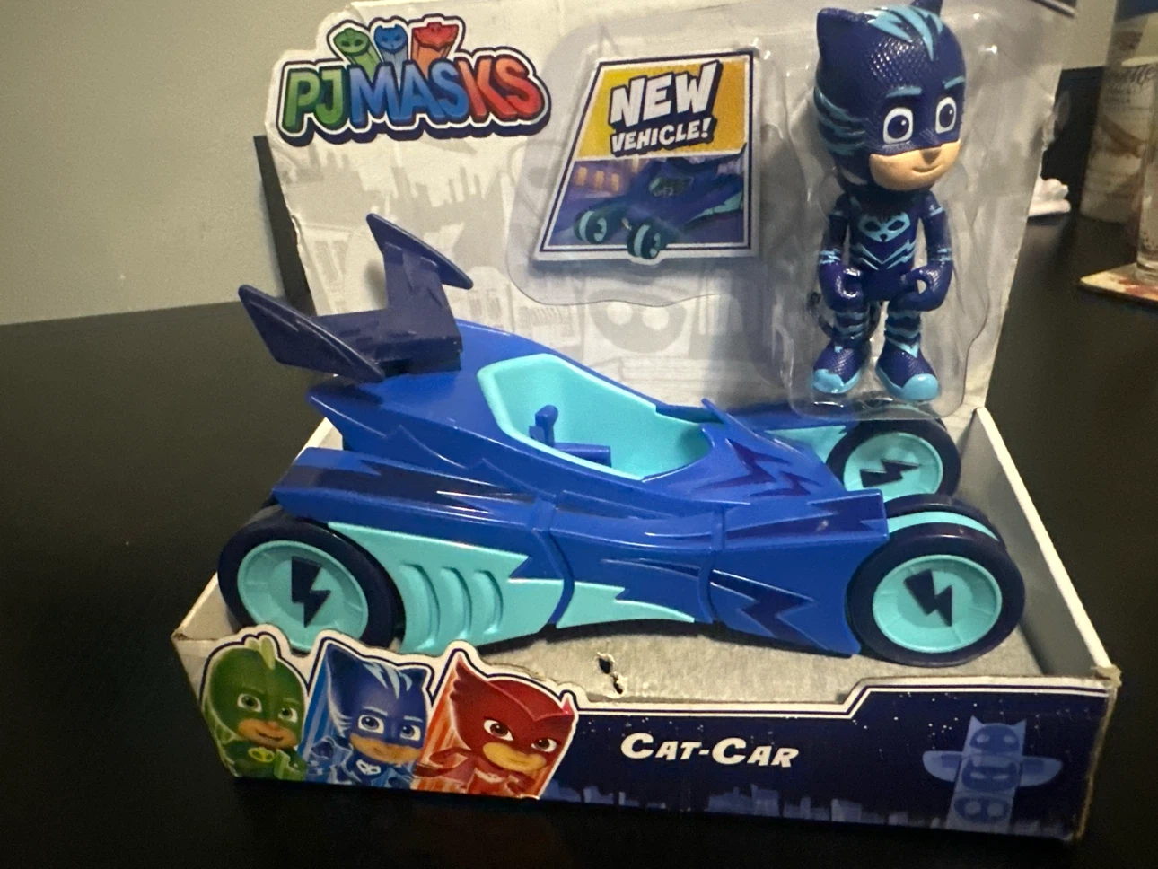 PJ Masks Cat-Car Vehicle and Figure Set