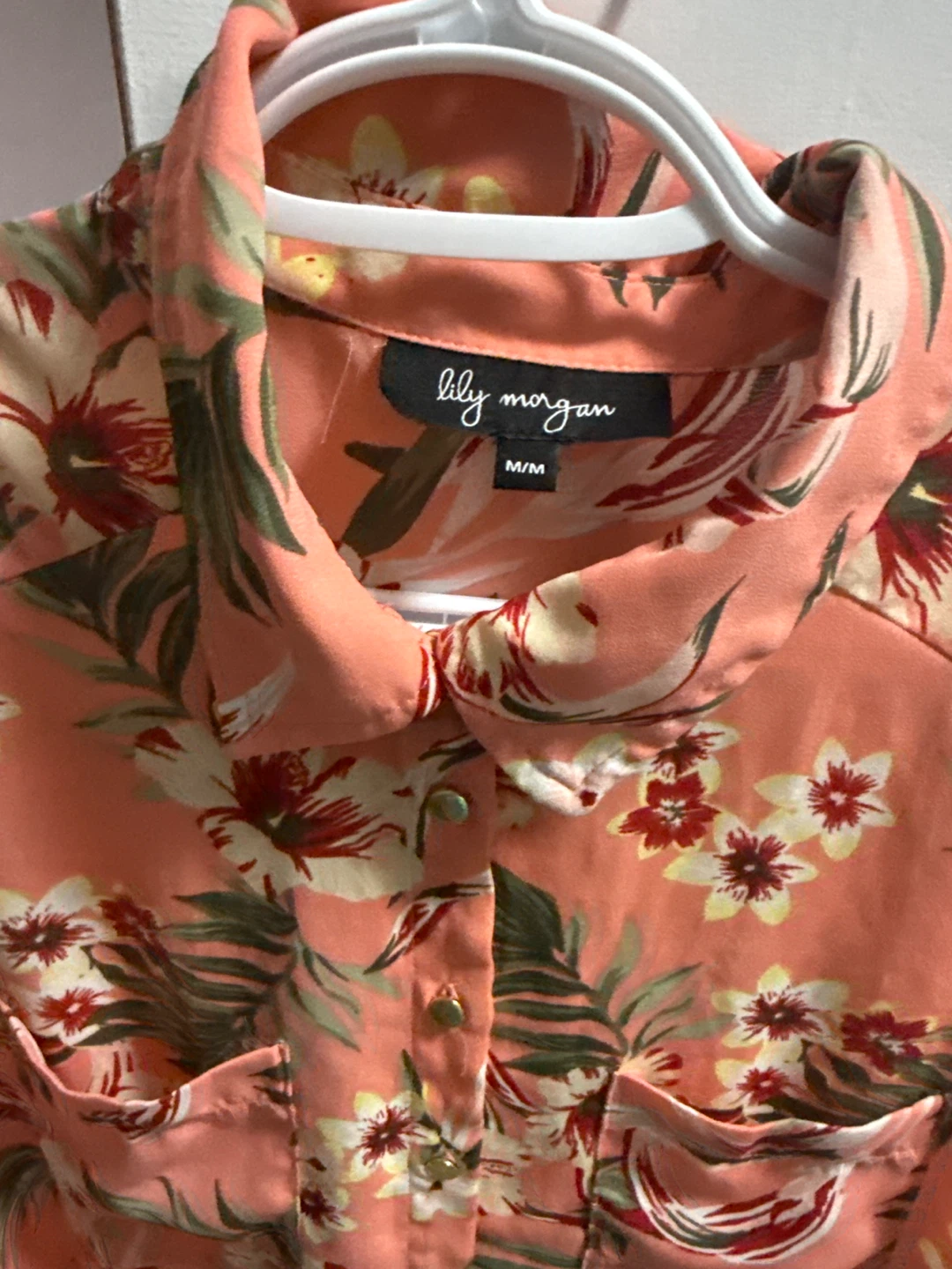 Lily Morgan Floral Sleeveless Shirt - photo 2