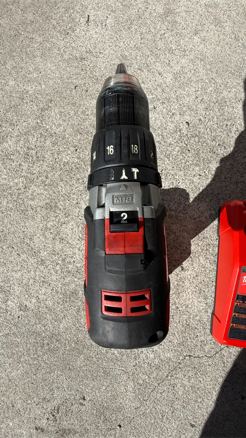 Milwaukee M18 Hammer Drill with Battery and Charger - photo 3