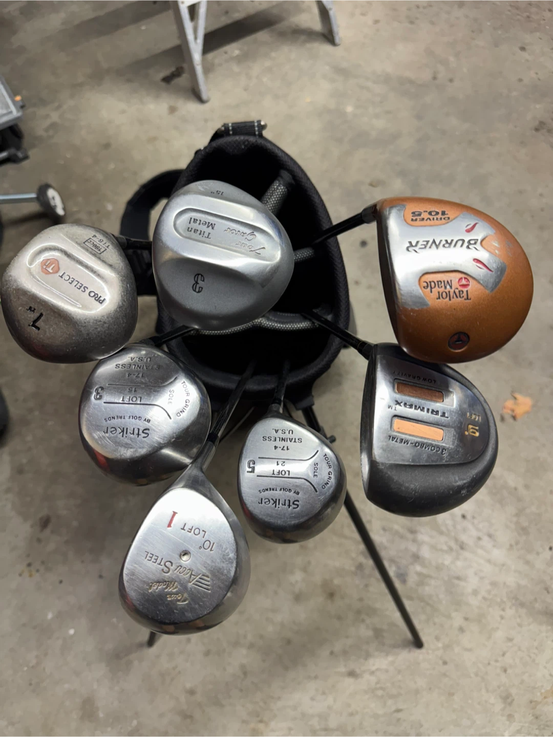 Assorted Golf drivers/woods
