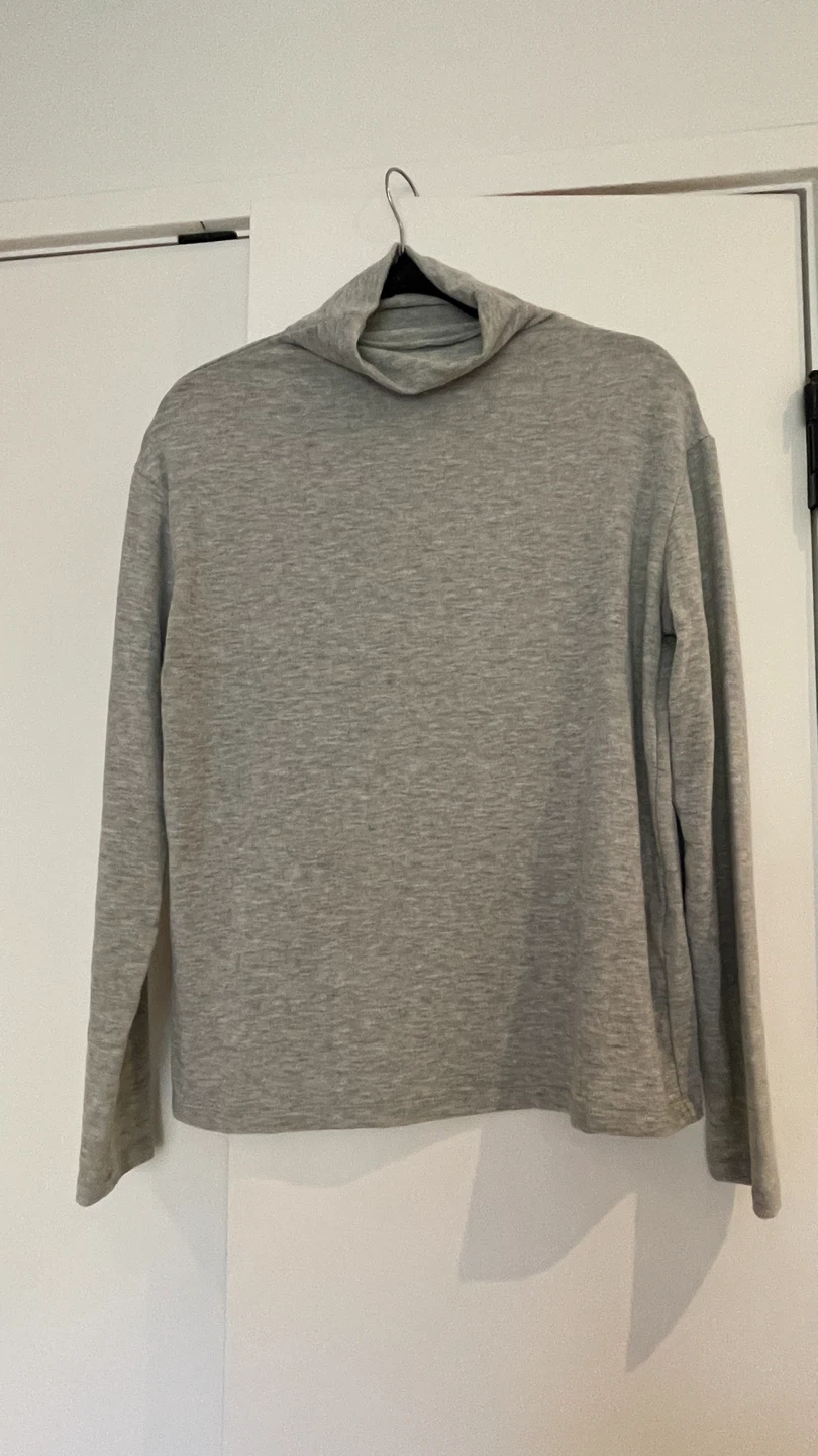 Aritzia Wilfred Grey turtleneck long sleeve top