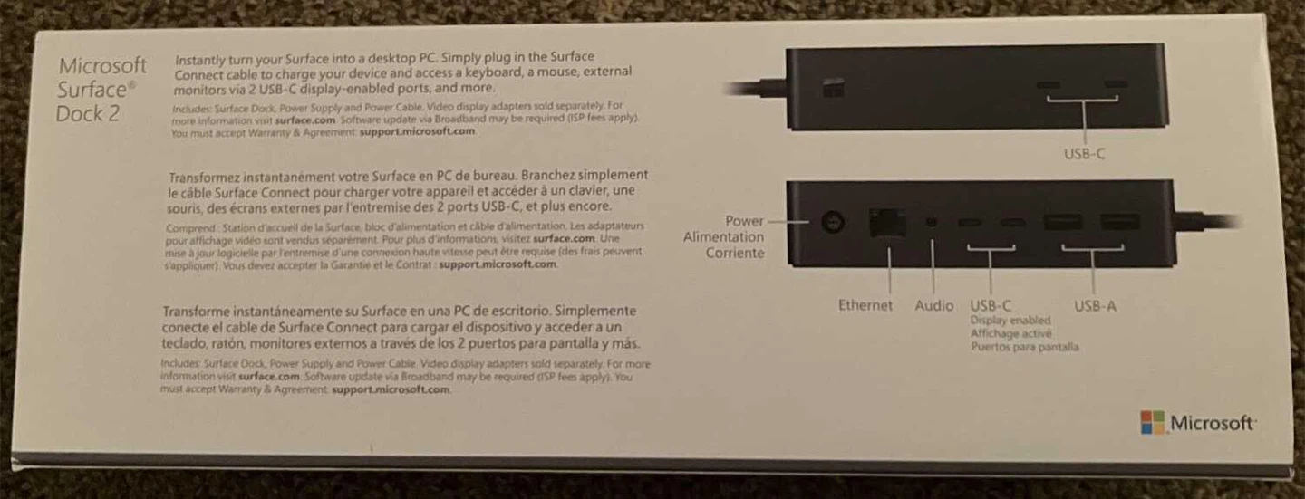 *NEW* Microsoft Surface Dock 2 - photo 2