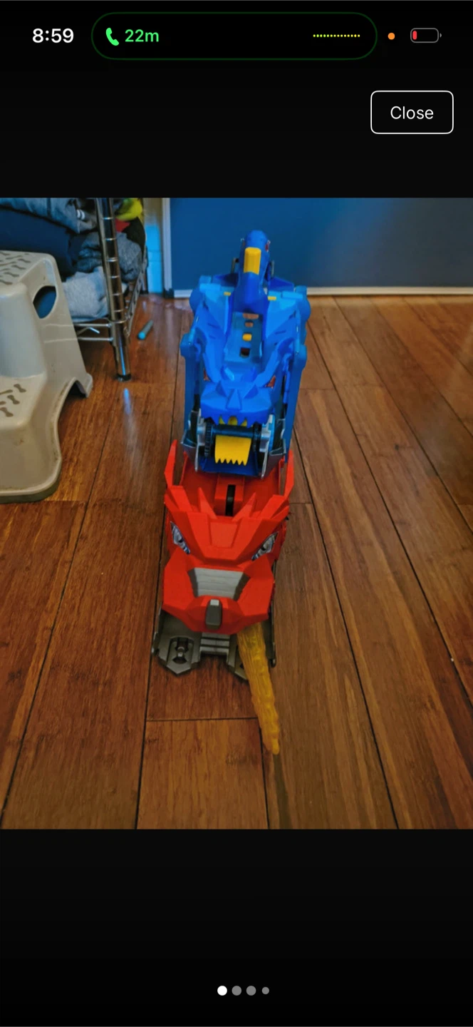 Hot Wheels Dragon Transporter Toy
