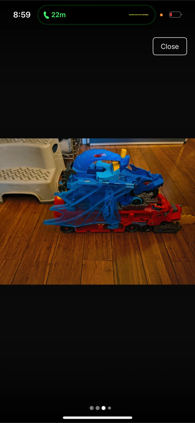 Hot Wheels Dragon Transporter Toy - photo 3
