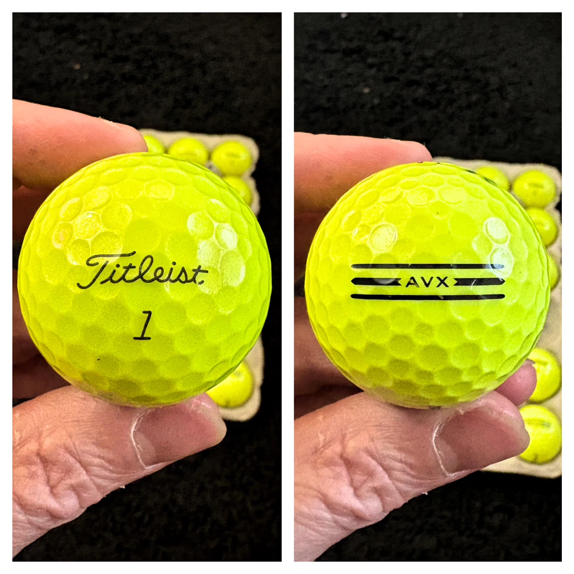 18 Titleist AVX Yellow Golf balls - photo 3