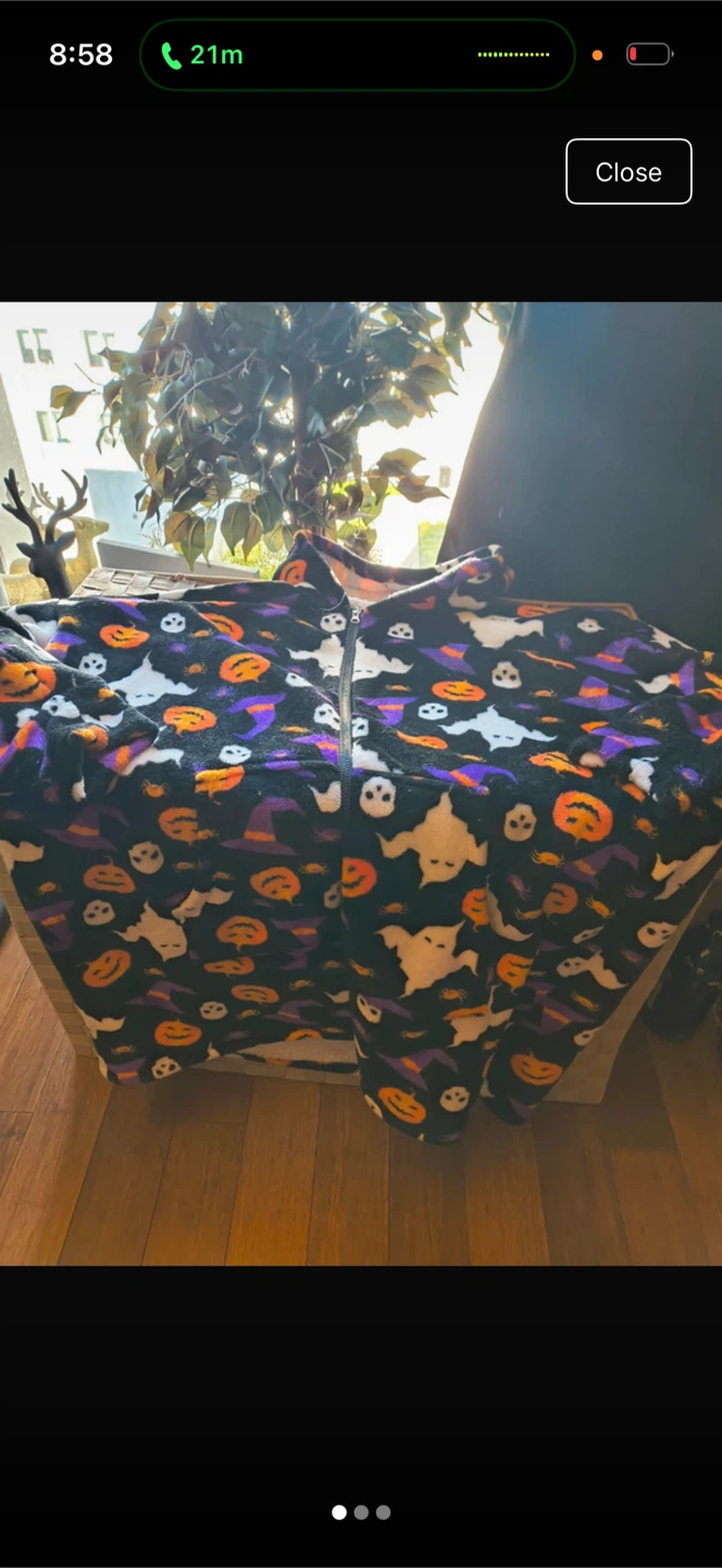 Weekending Halloween Fleece Zip-Up Hoodie