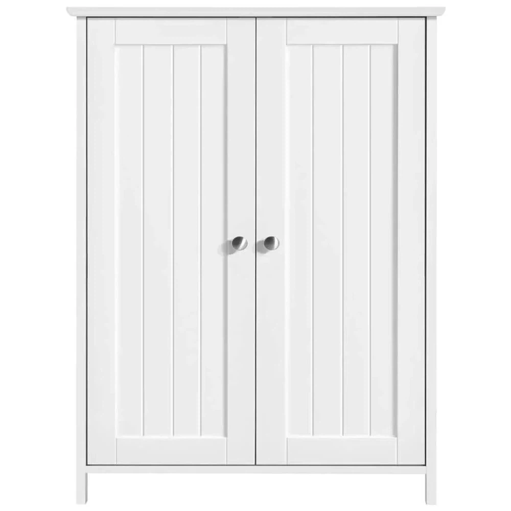 Yaheetech 2-Door White Storage Cabinet 593357 BRAND NEW - photo 2