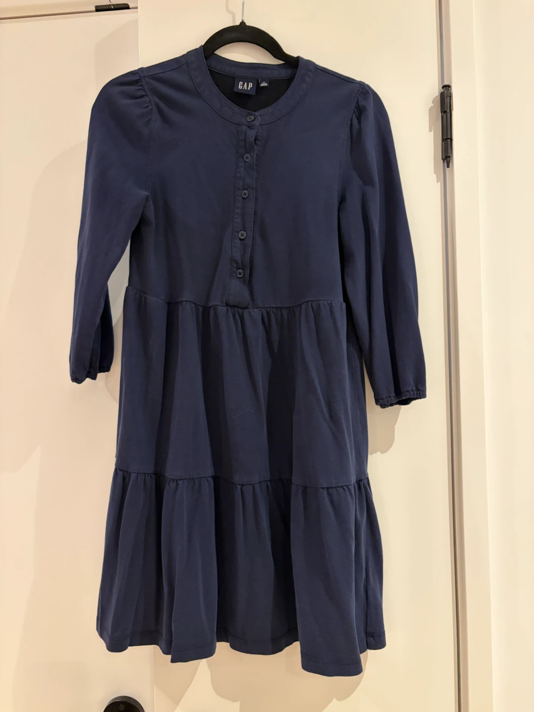 Gap Navy Tiered Dress