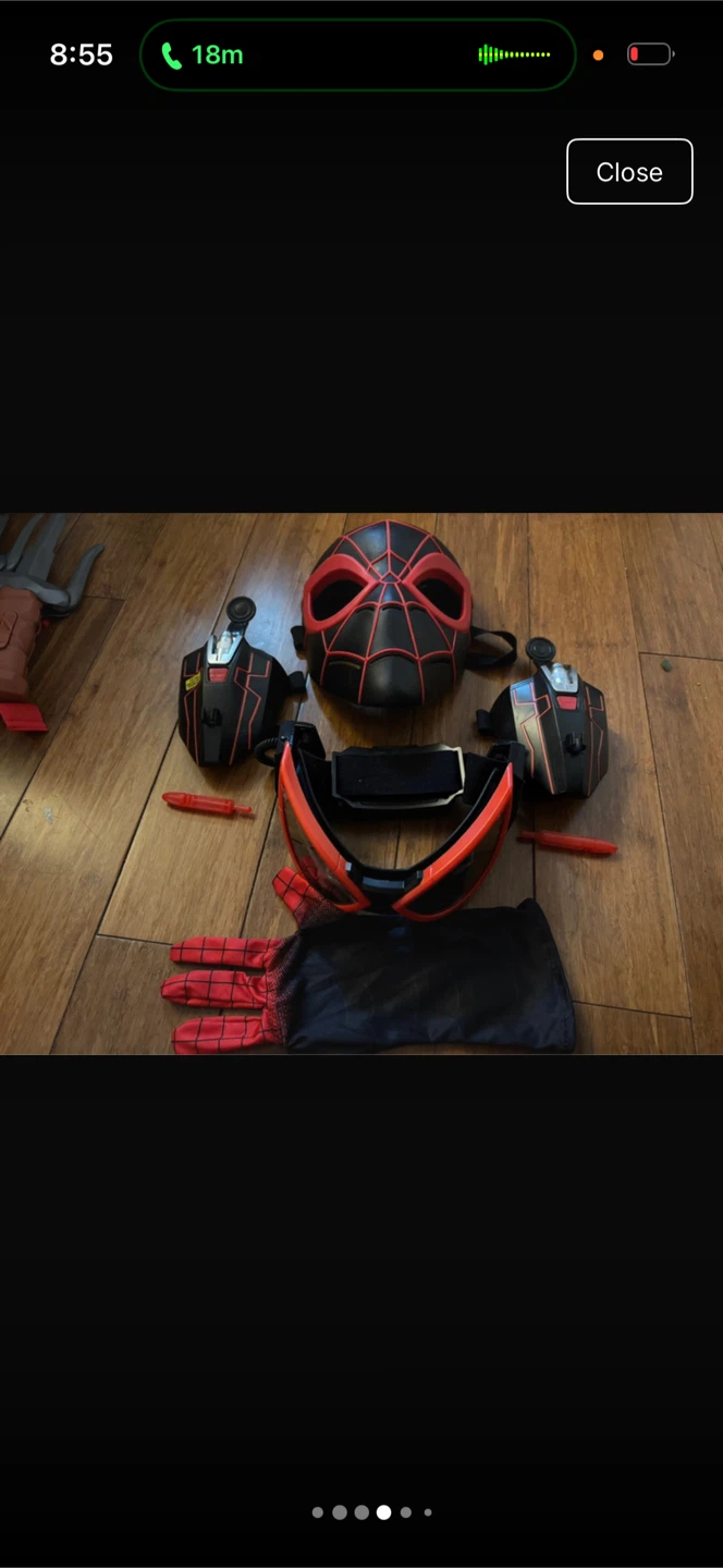 Spider-Man Roleplay Costume Set - photo 4