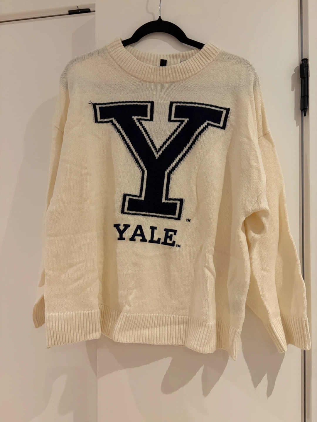 Yale University Cream Sweater