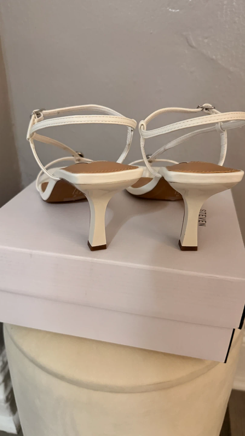 Steven New York Tamila White Heels - photo 3