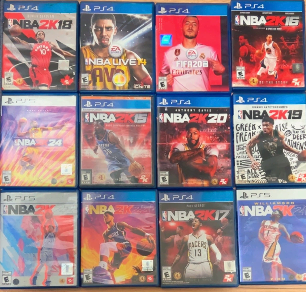 🎮 PS4/PS5 Sports Games Collection – NBA 2K, FIFA, NHL + More