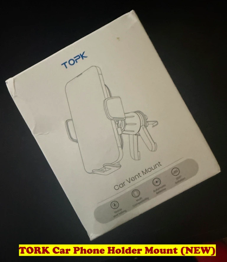TORK Car Phone Holder Mount (NEW)