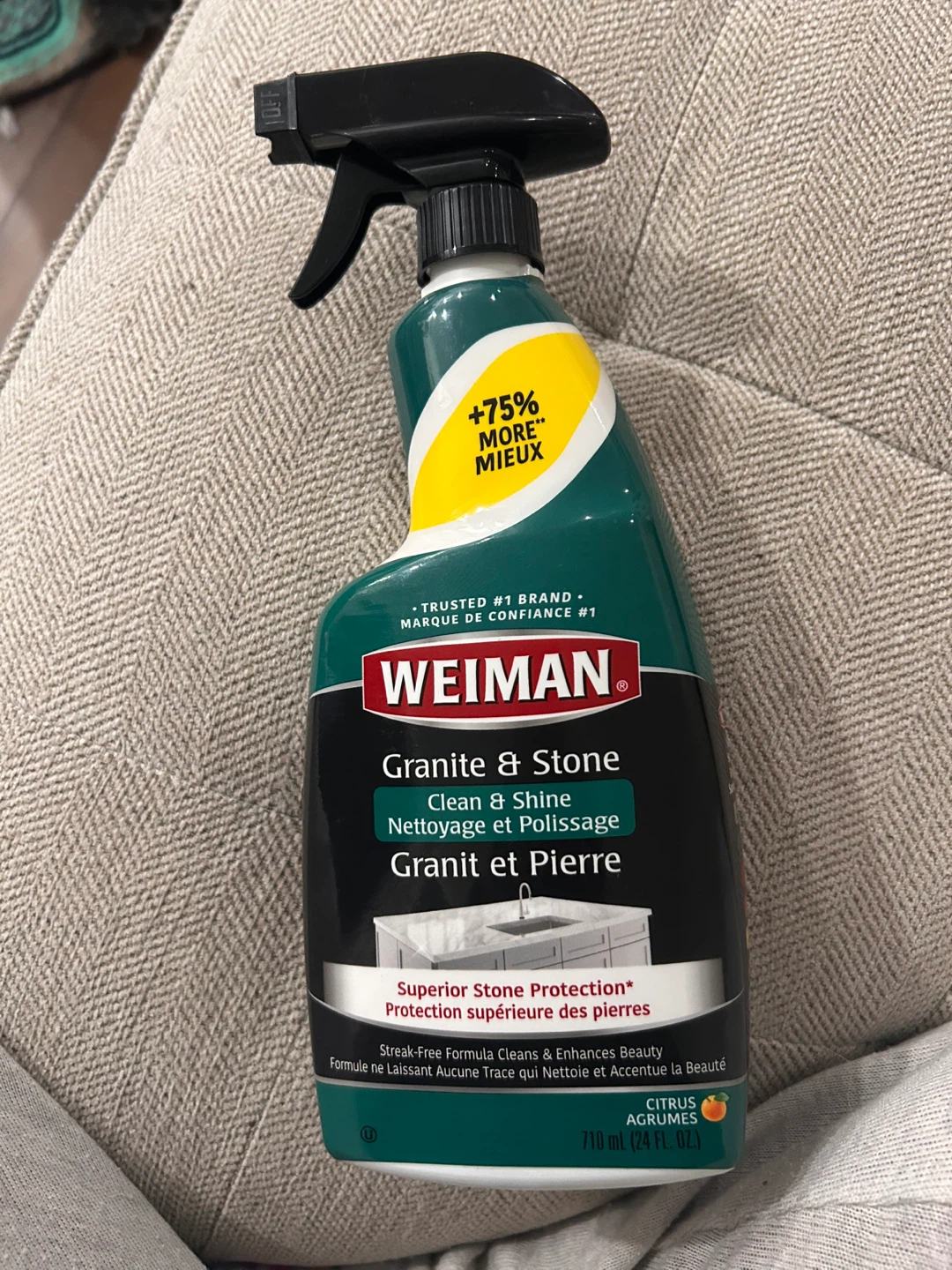 Weiman Granite & Stone Cleaner and Polish 710 ml