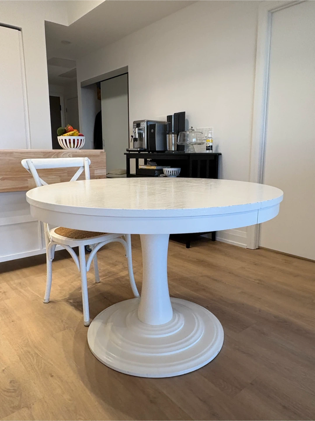 Crate & Barrel Extendable Dining Table