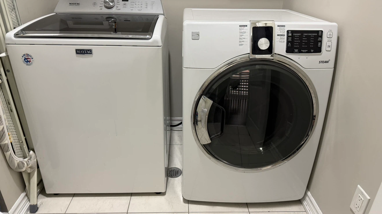 Maytag Top-Load Washing Machine & Kenmore Dryer - photo 2