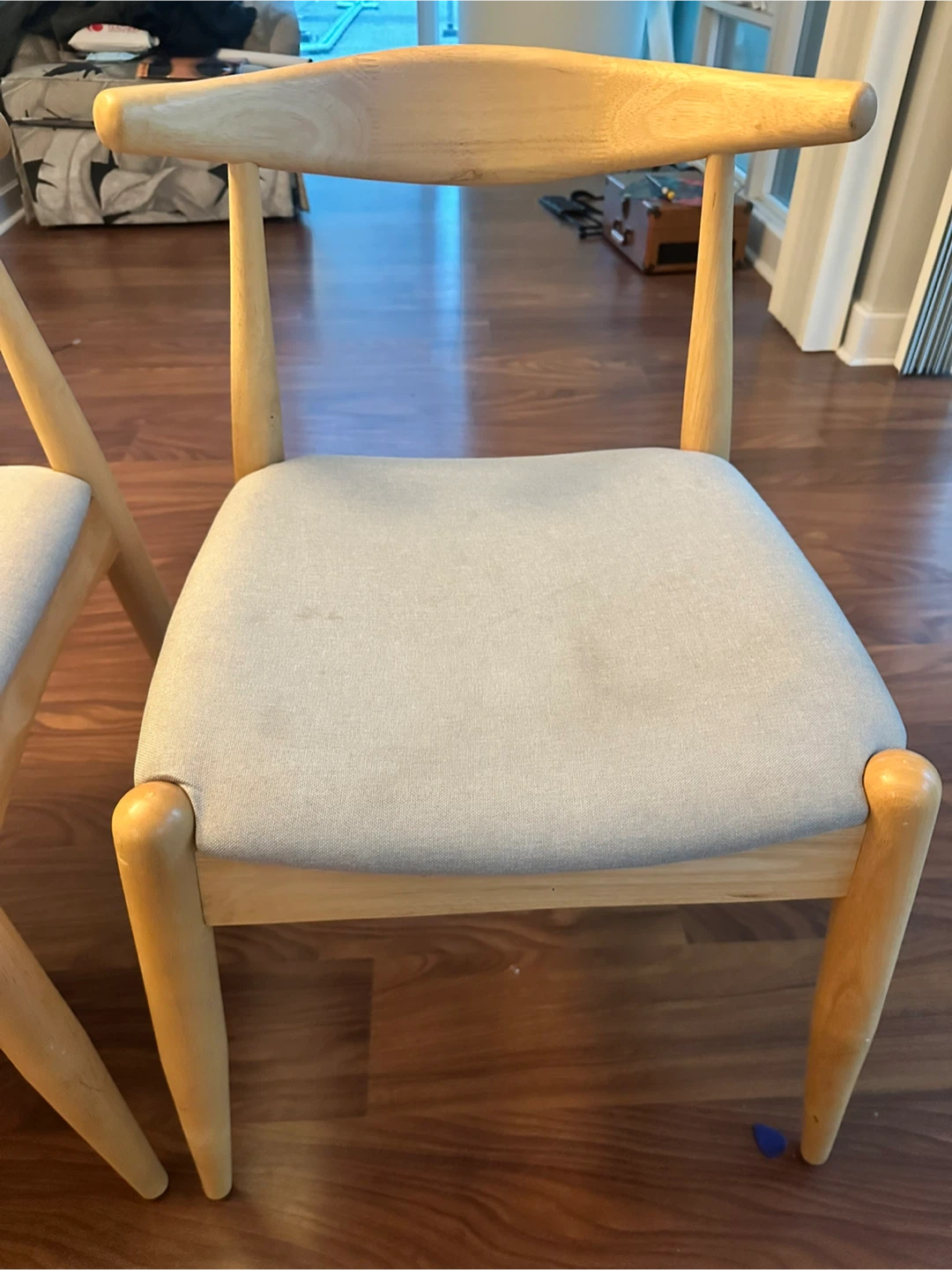 Set of Two Mid-Century Style Dining Chairs - photo 2