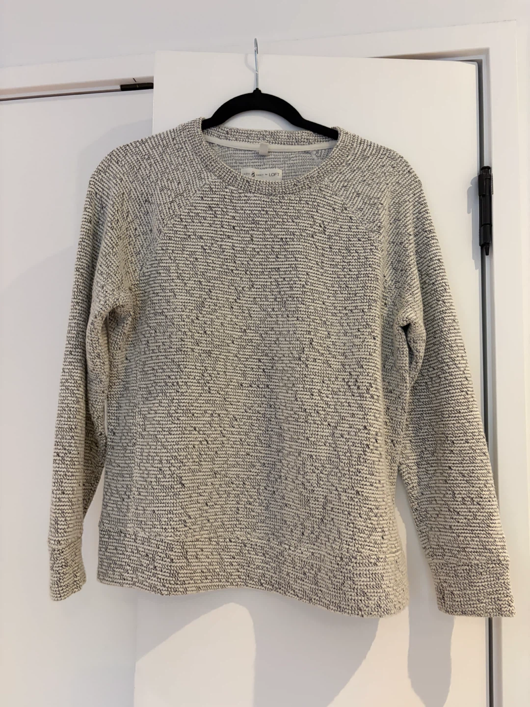 Lou & Grey for LOFT speckled sweatshirt