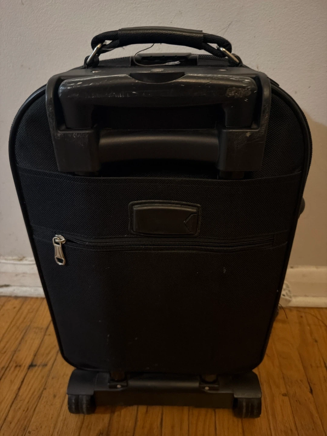 Black Carry-on Rolling Suitcase - photo 2
