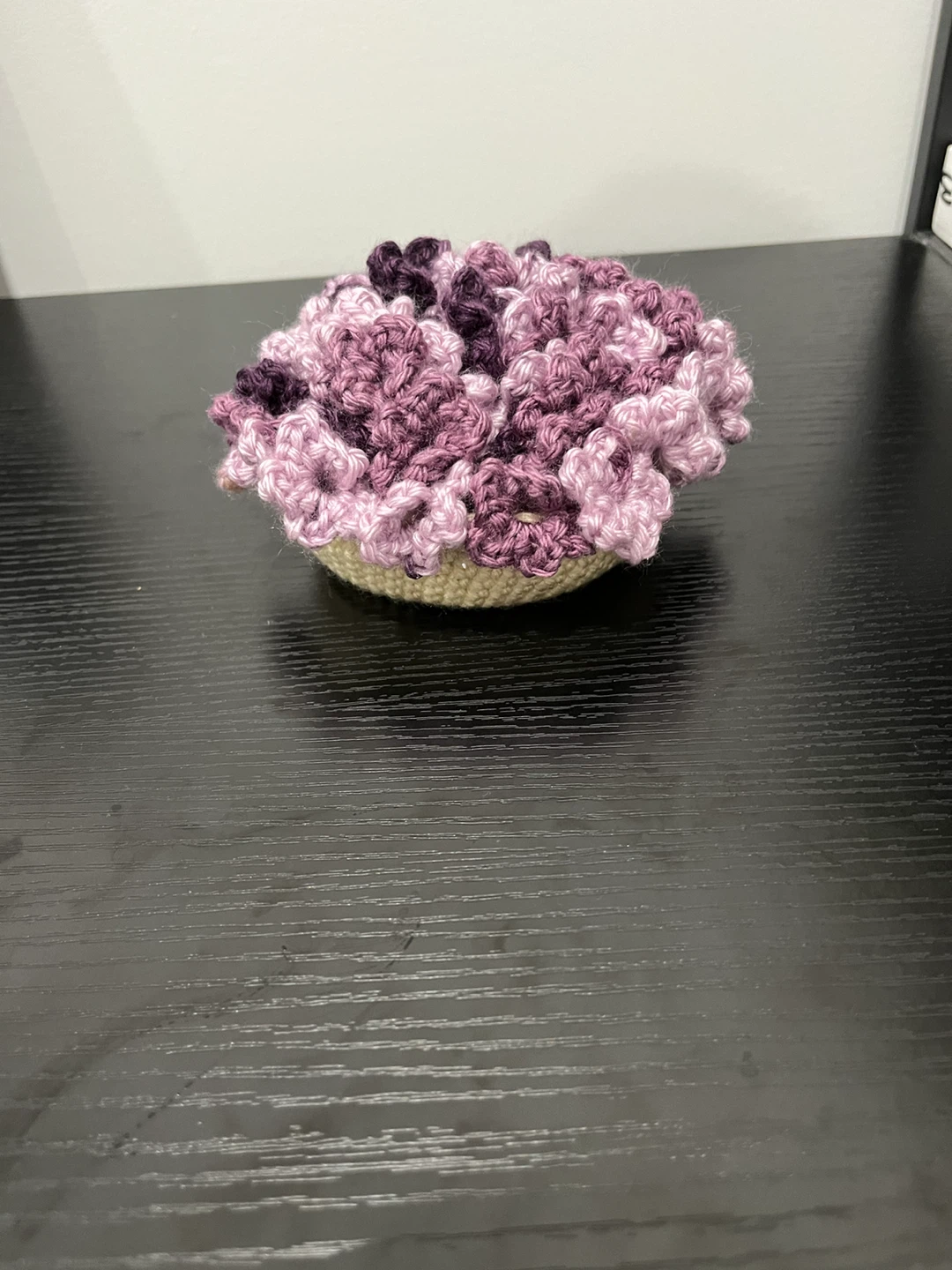 Hand-crocheted Set Flower basket Coasters. - photo 3