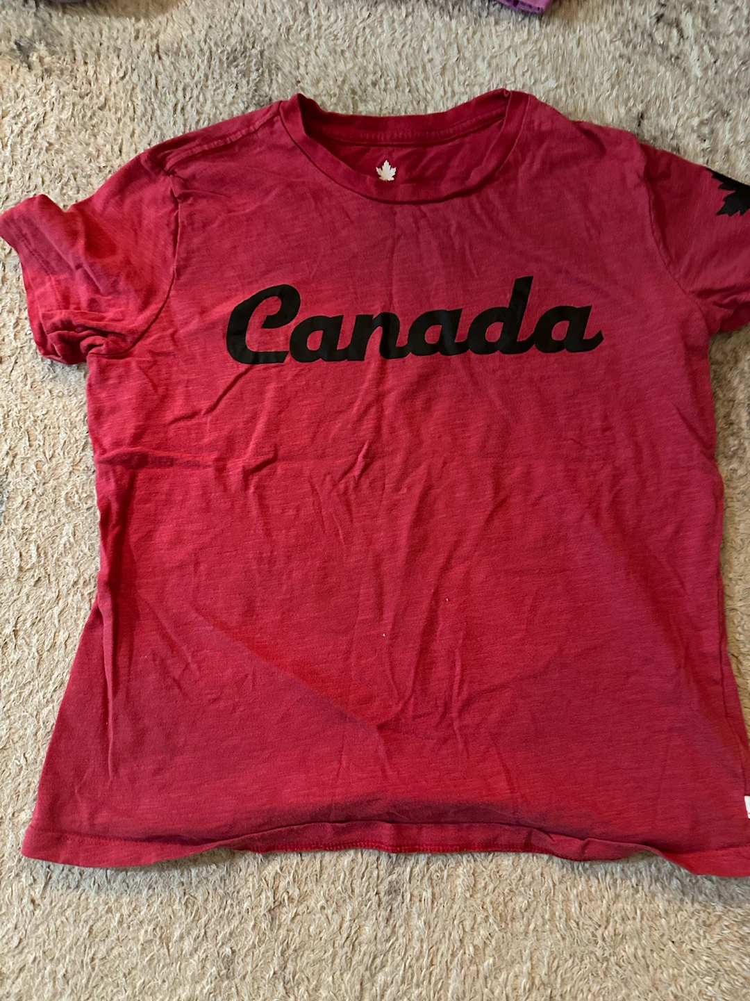 Red Canada Graphic T-shirt