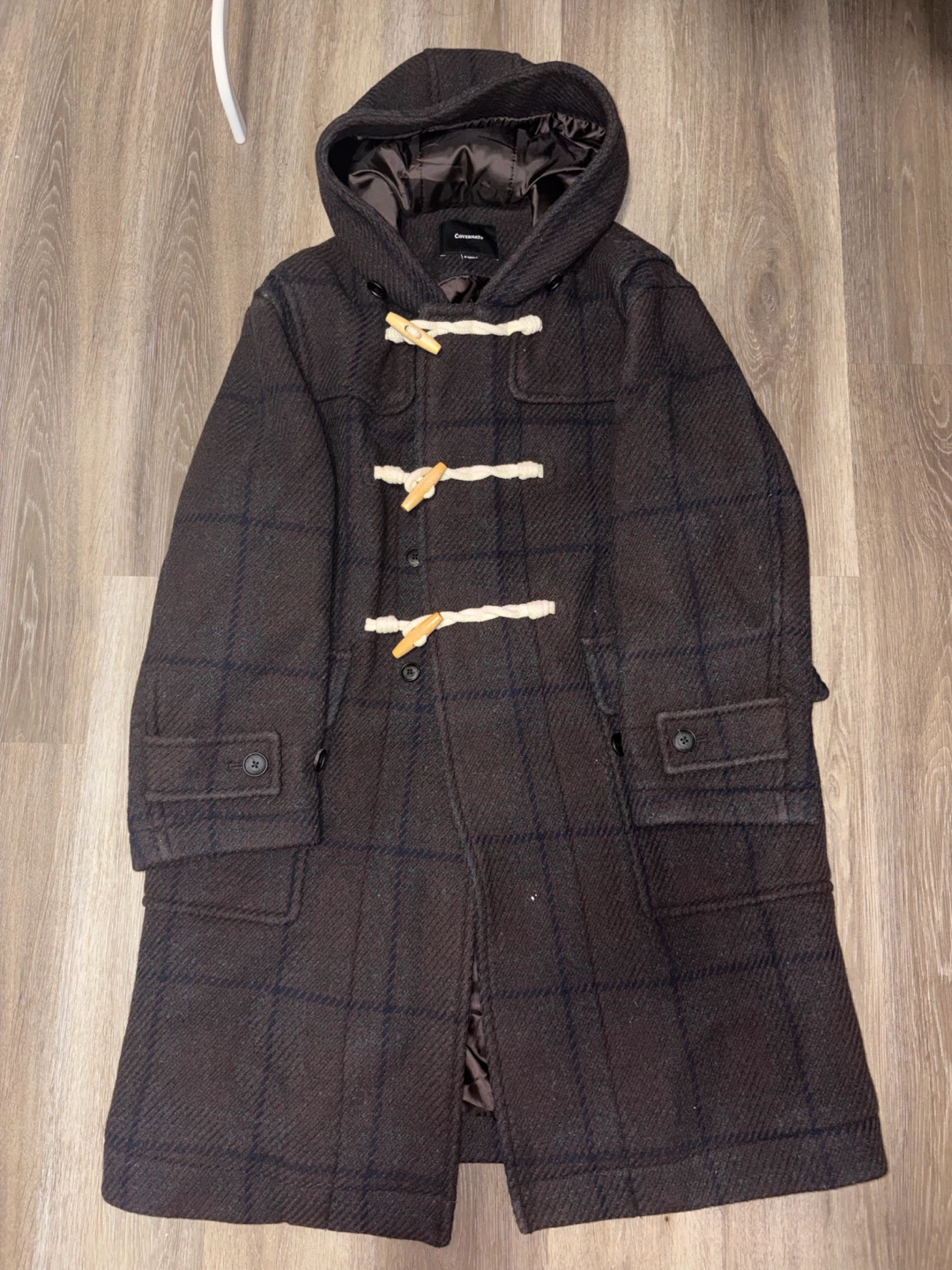 Covernat Wool Blend Duffle Coat