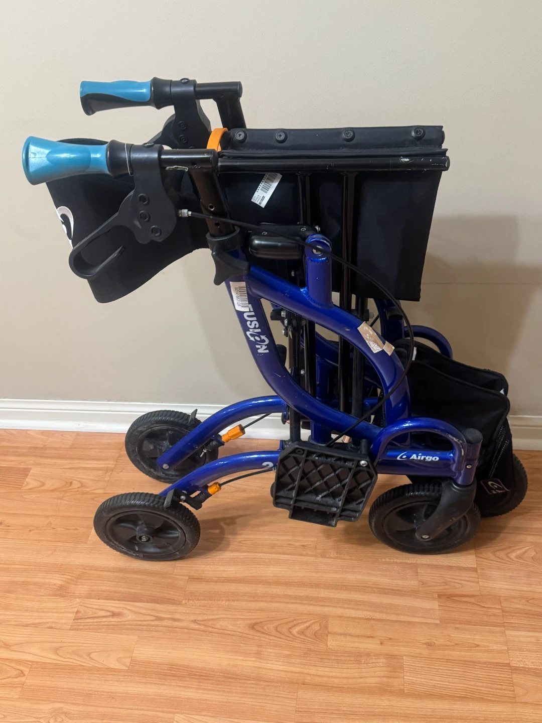 Airgo Fusion Side-Folding Rollator and Transport Chair - photo 5
