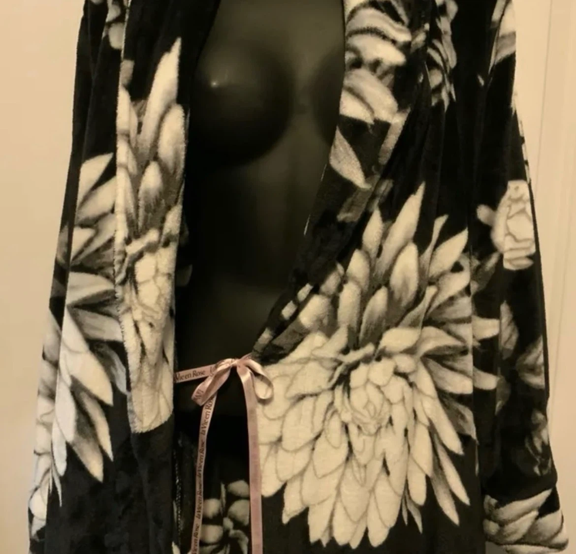 La Vie en Rose floral print bathrobe - photo 2