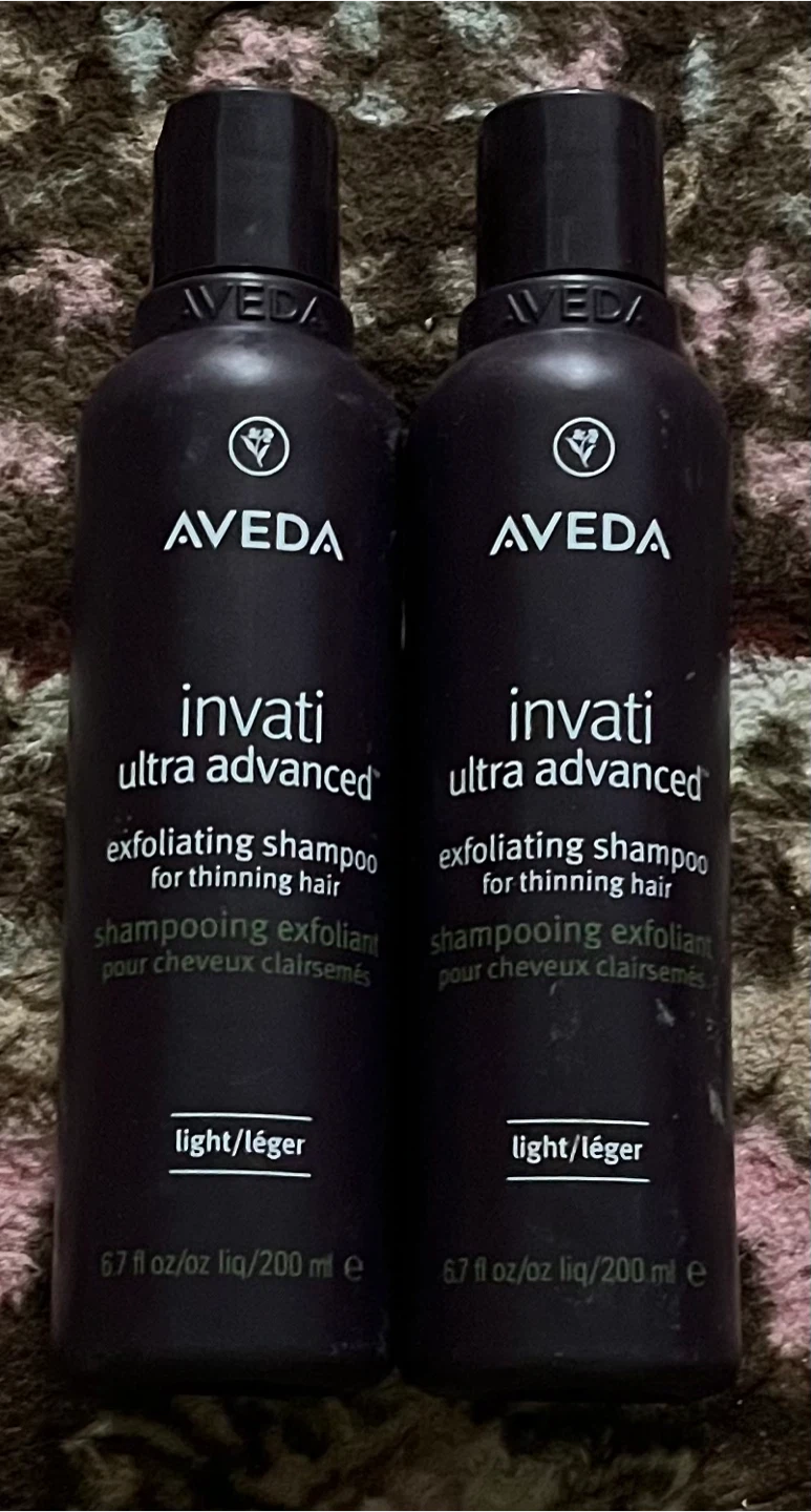 Two Aveda Invati Ultra Advanced Exfoliating Shampoo Bottles