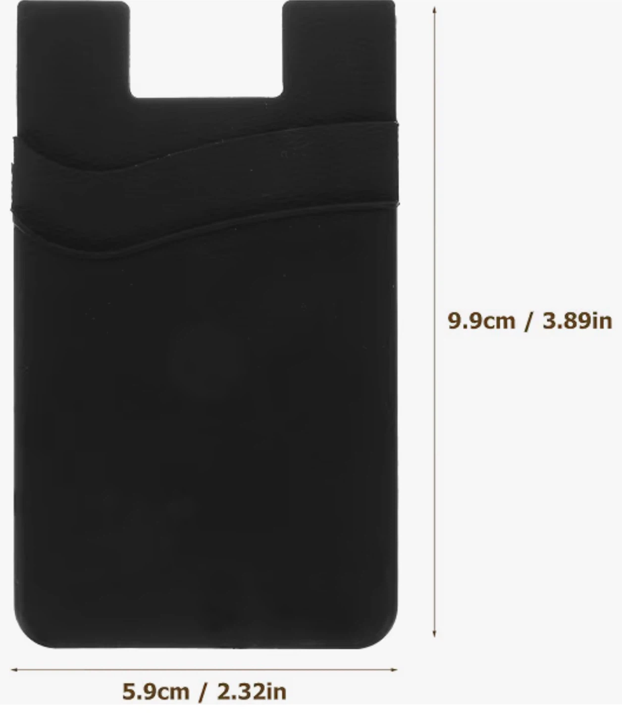kwmobile adhesive phone card wallet - photo 3