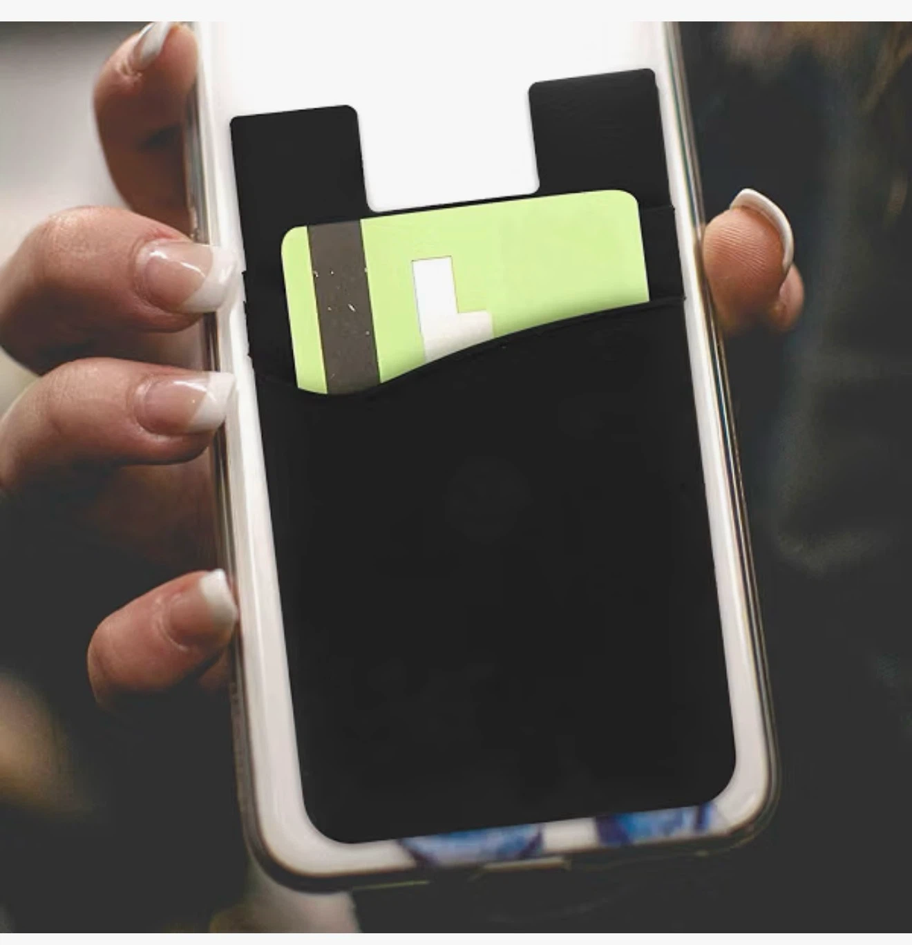 kwmobile adhesive phone card wallet - photo 4