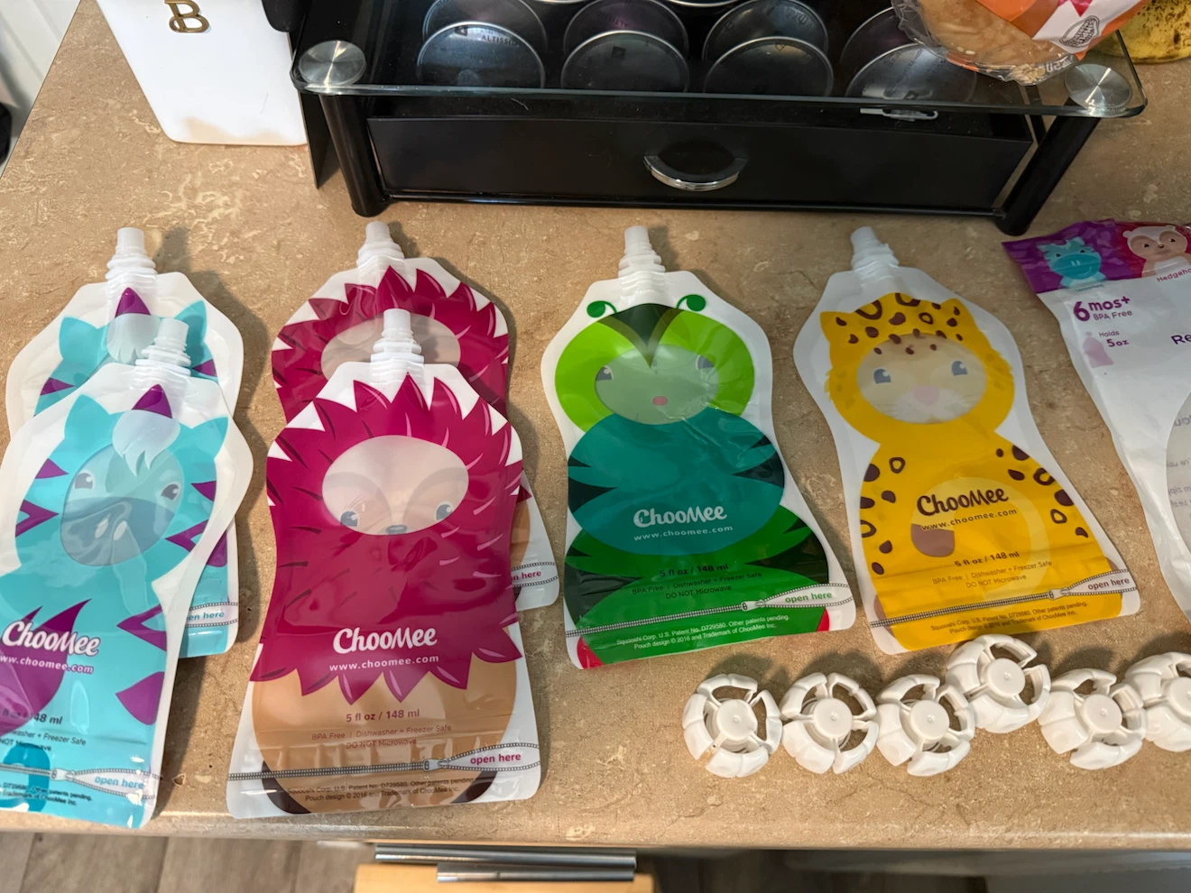 Choomee SnakPack Reusable Food Pouches