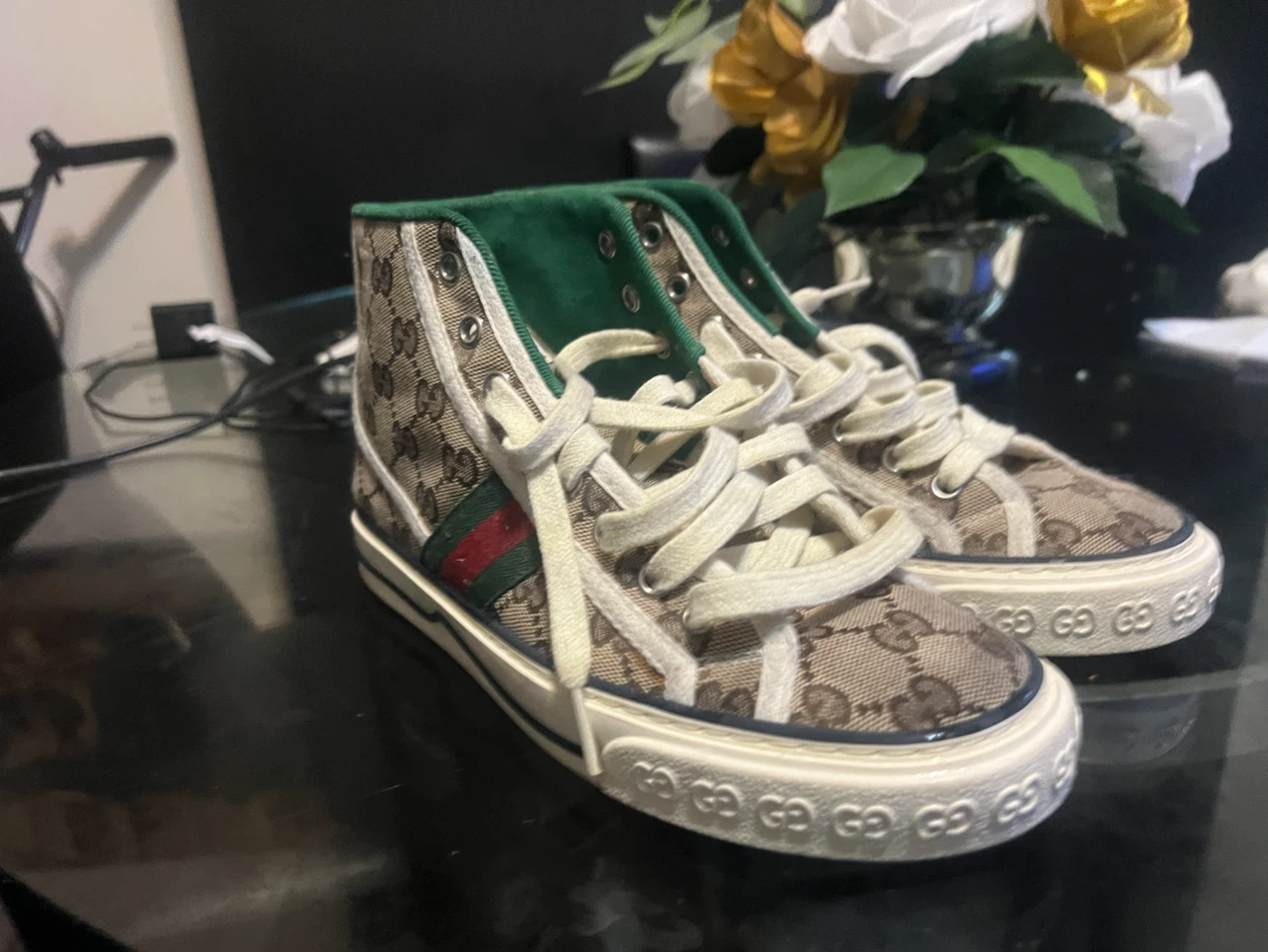 Gucci Tennis 1977 High Top Sneakers