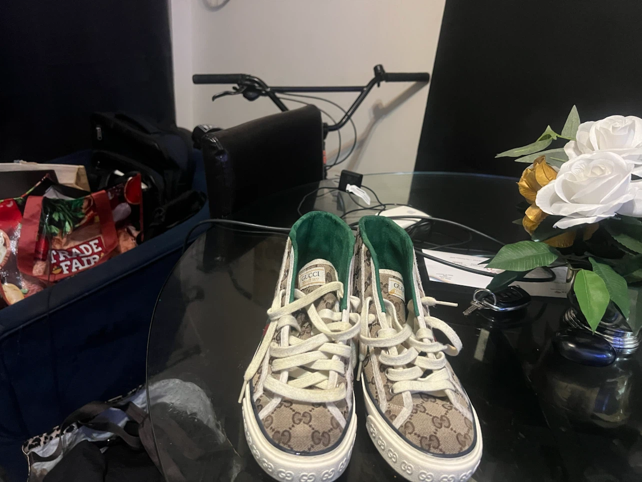 Gucci Tennis 1977 High Top Sneakers - photo 2