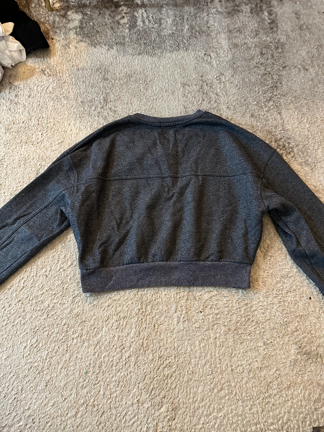 2 Paris Graphic Cropped Sweatshirt one medium and one large - photo 2