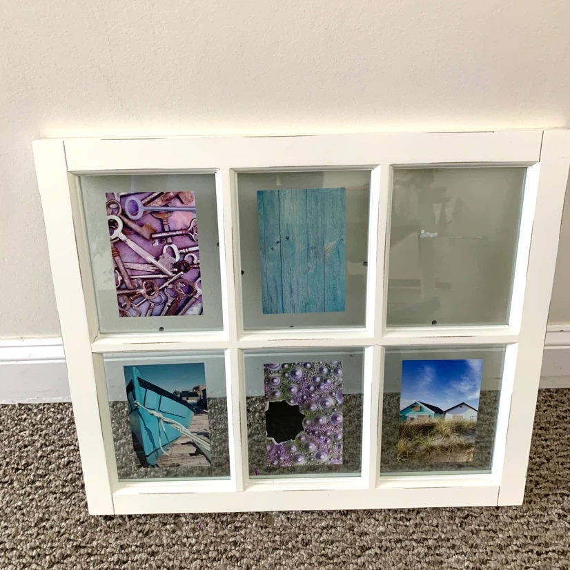 Multi Photo Picture Frame 6 Picture Collage Window Wall Photo - photo 2