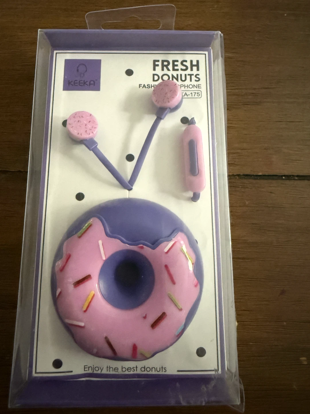 KEEKA Fresh Donuts Fashion Earphone KA-175