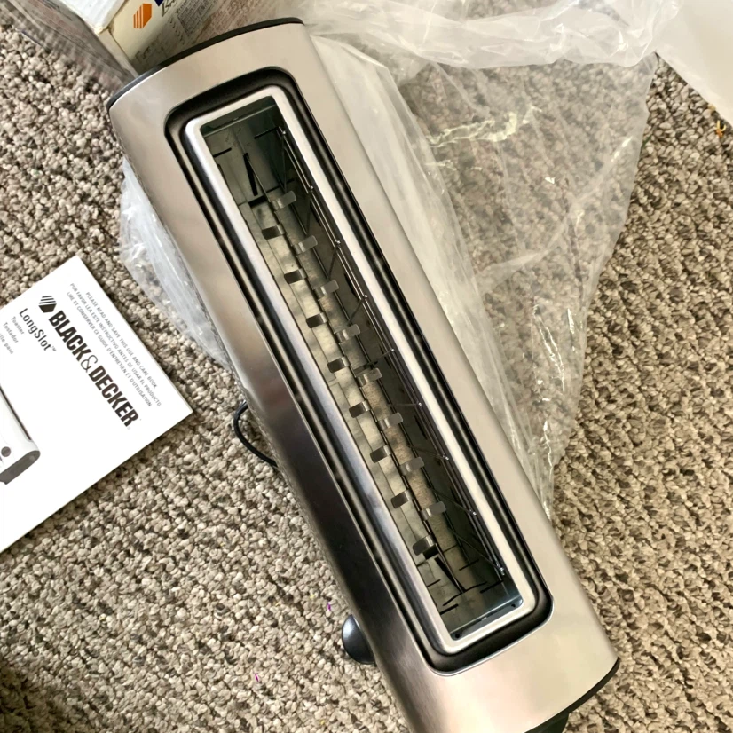 Long Slot Toaster Stainless Steel Wide Slot Kitchen Toaster - photo 5