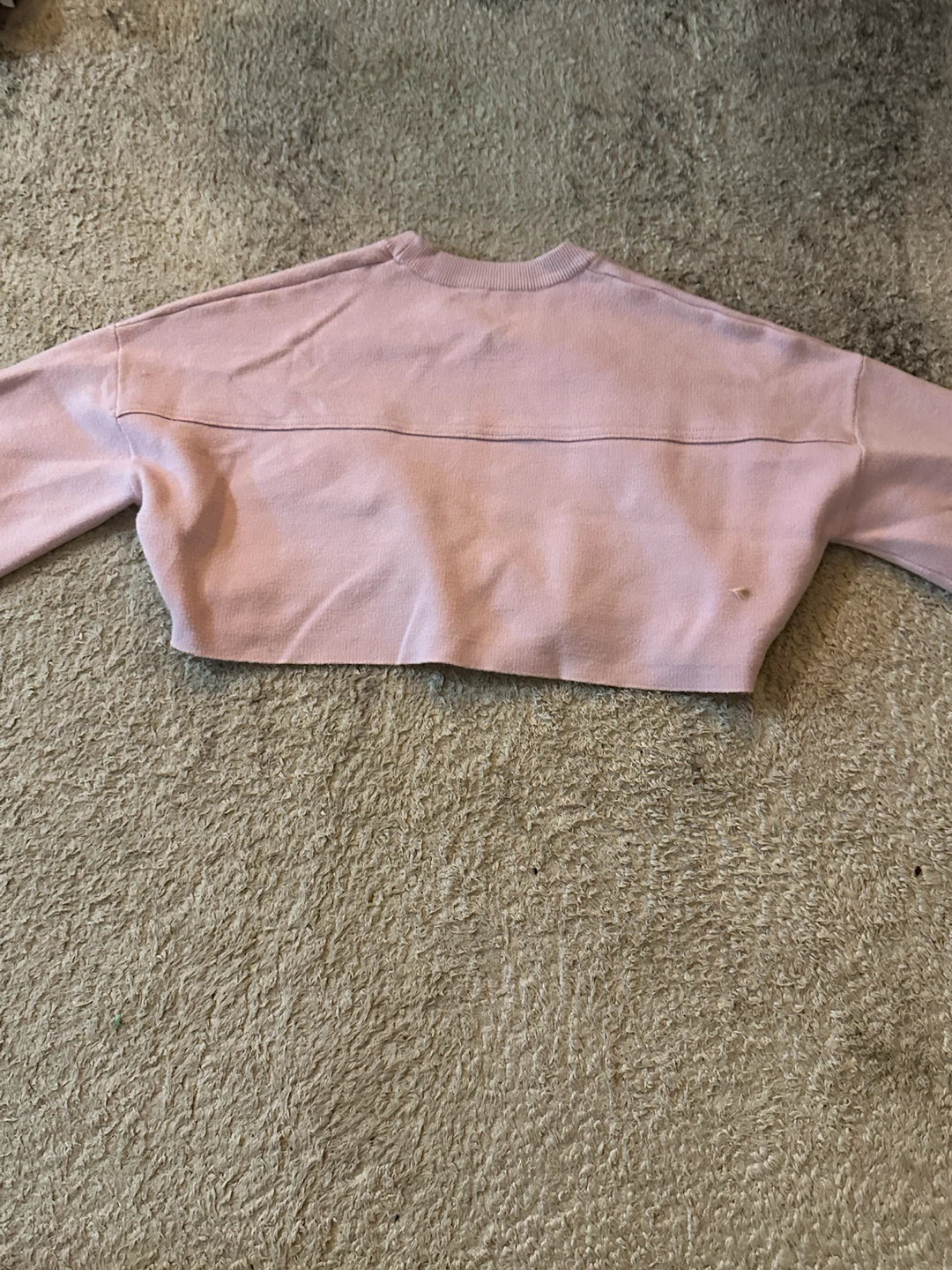 Light Pink Cropped Sweater - photo 2
