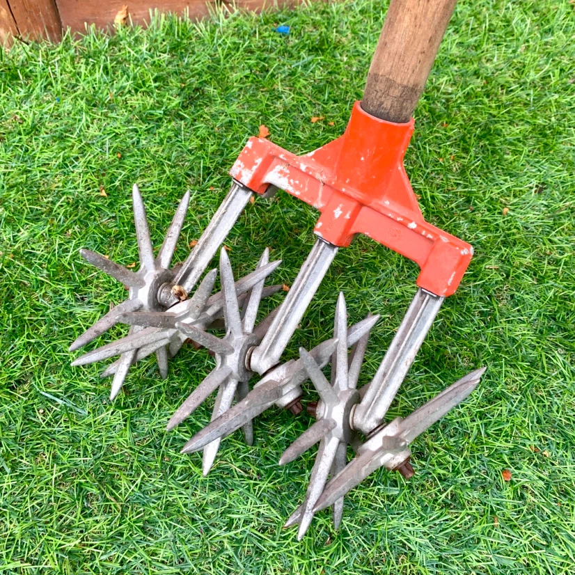 Garden Cultivator Rotary Soil Tiller Hand Tool Gardening Tool - photo 2