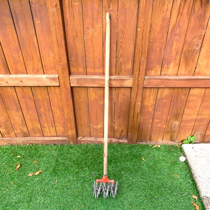 Garden Cultivator Rotary Soil Tiller Hand Tool Gardening Tool - photo 4